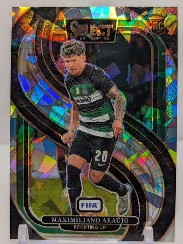 Maximiliano Araujo 2024 Panini Select FIFA Ice Prizm