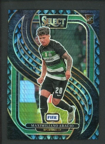 Maximiliano Araujo 2024 Panini Select FIFA Jade Dragon /28