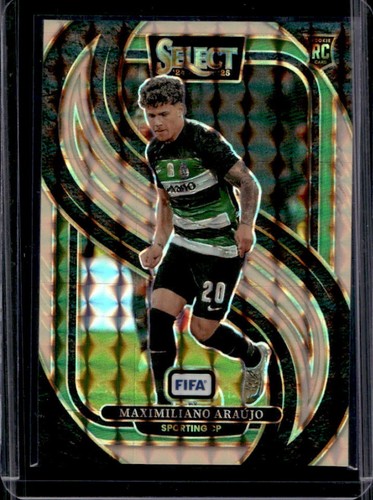 Maximiliano Araujo 2024 Panini Select FIFA Orange Fluorescent /125