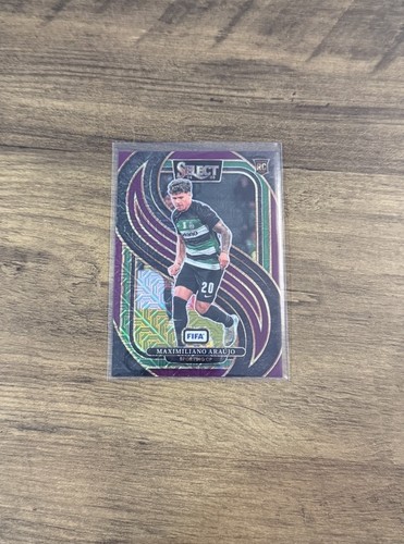 Maximiliano Araujo 2024 Panini Select FIFA Purple Mojo