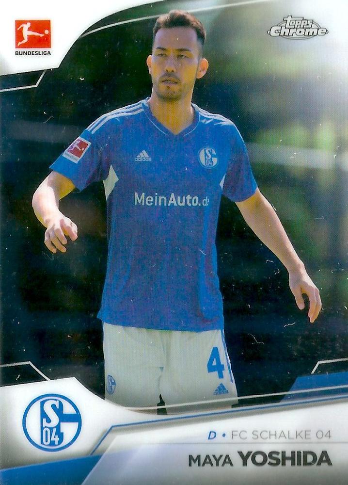 Maya Yoshida 2022 Topps Chrome Bundesliga 85