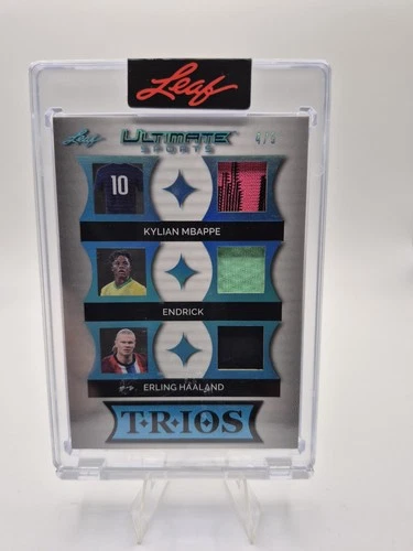 Mbappe, Endrick, Haaland 2024 Leaf Ultimate Sports /5