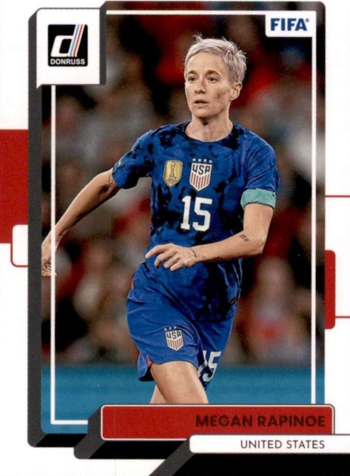 Megan Rapinoe 2022 Panini Donruss Soccer 126