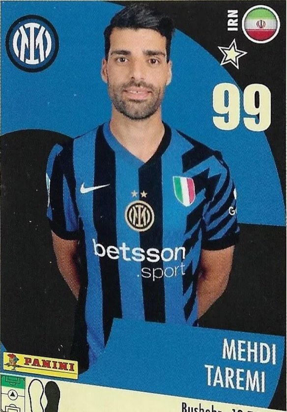 Mehdi Taremi 2024 Panini Calciatori Stickers