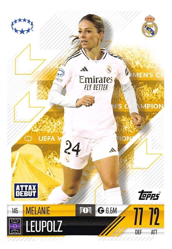 Melanie Leupolz 2024 Topps Match Attax UEFA Club Competitions Extra