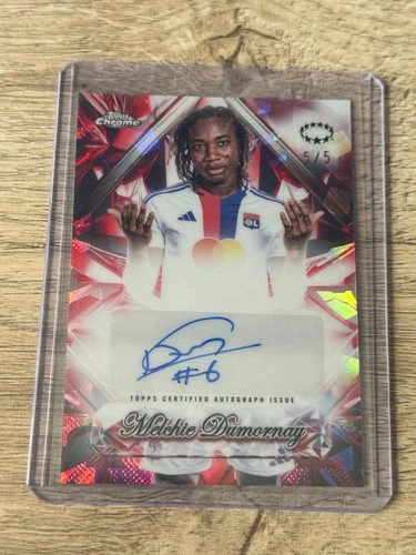 Melchie Dumornay 2024 Topps Chrome Sapphire /5