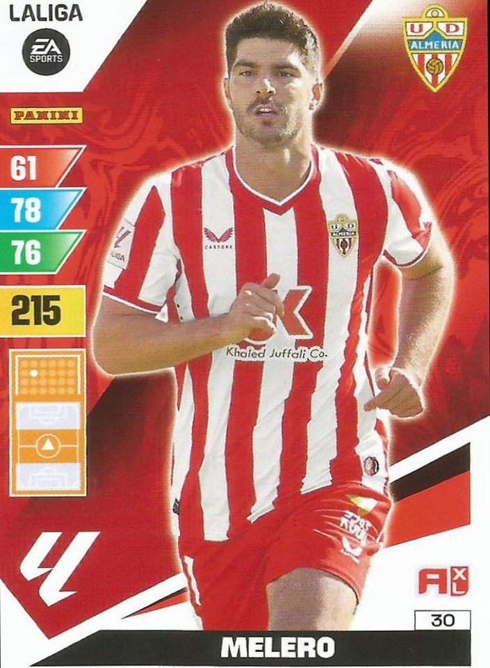 Melero 2023 Panini Adrenalyn XL La Liga