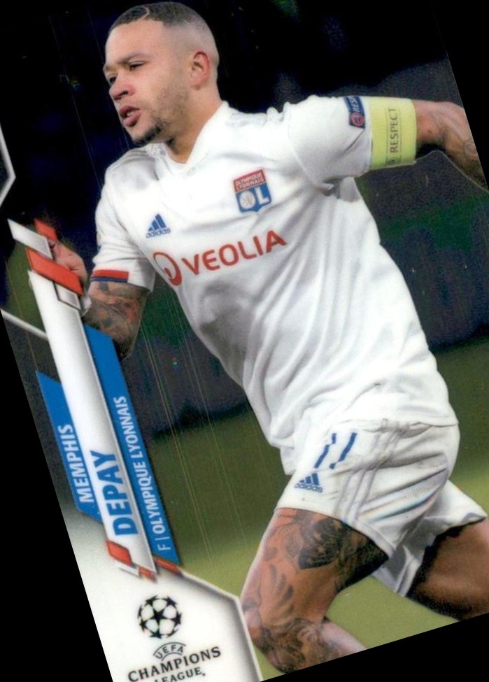 Memphis Depay 2019 Topps Chrome UCC 94