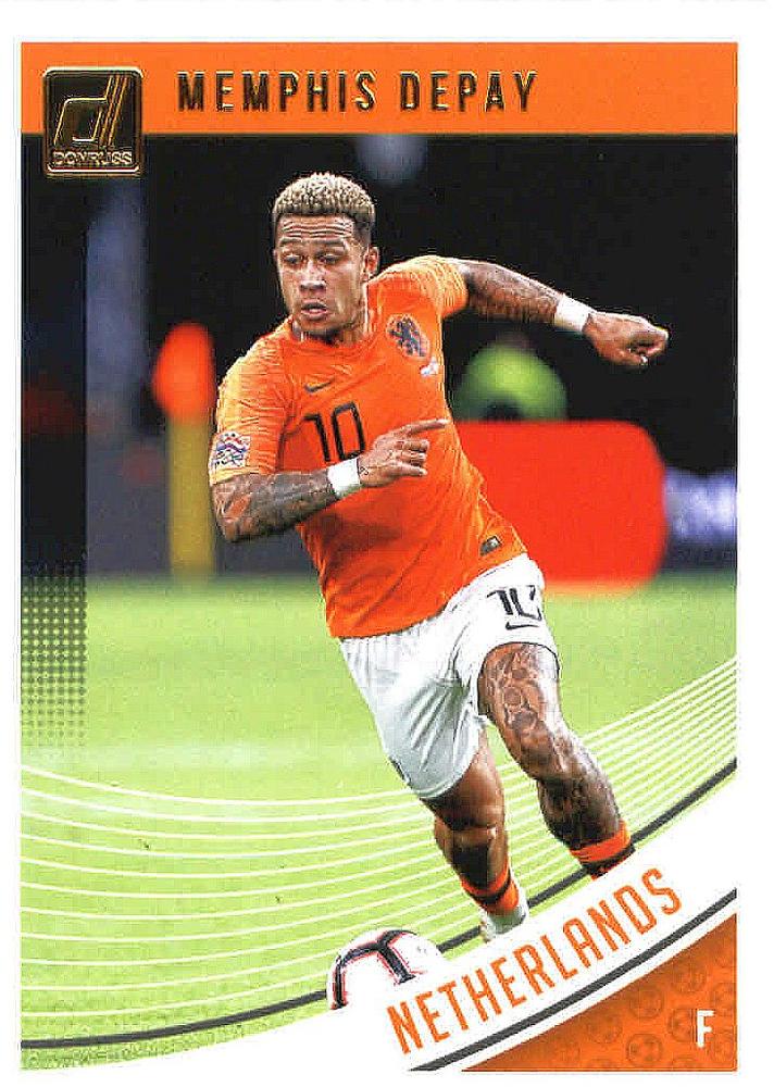 Memphis Depay 2018 Panini Donruss Soccer 154