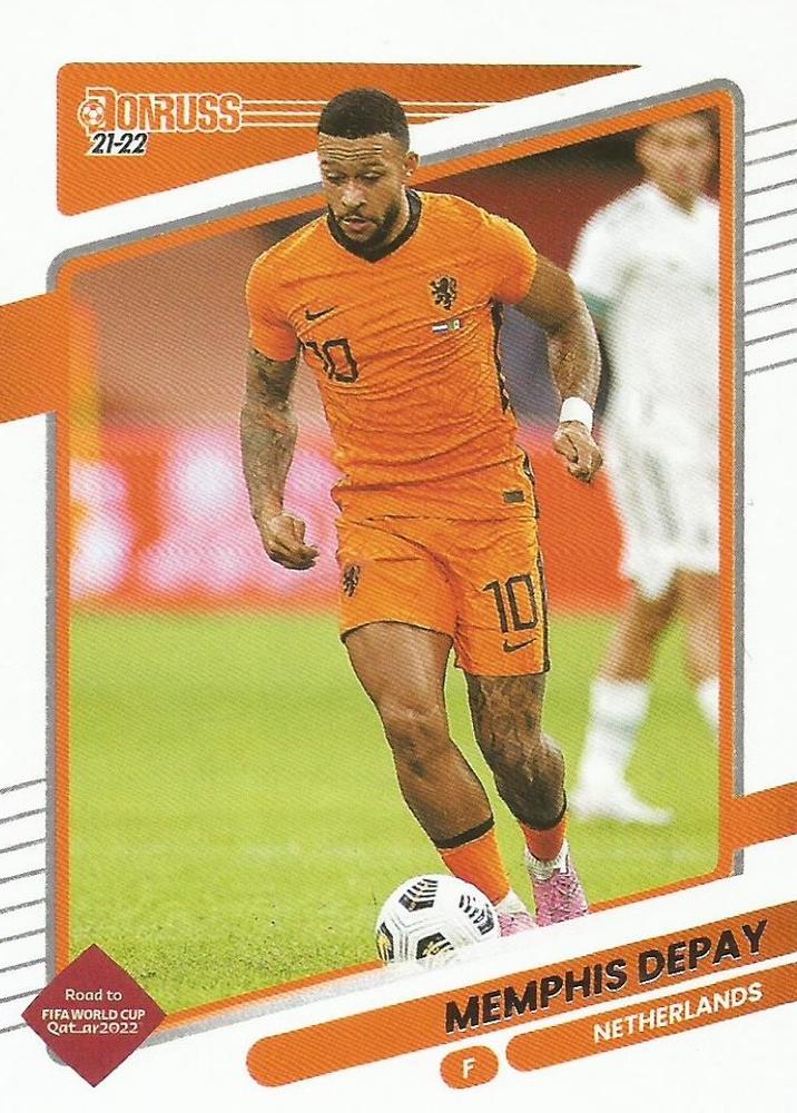 Memphis Depay 2021 Panini Donruss Soccer 98