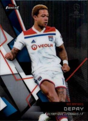 Memphis Depay 2018 Topps Finest UEFA 71