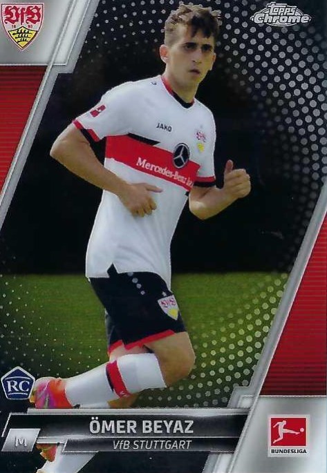 Ömer Beyaz 2021 Topps Chrome Bundesliga 90