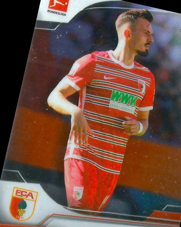 Mergim Berisha 2022 Topps Chrome Bundesliga 3