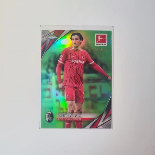 Merlin Röhl 2024 Topps Chrome Bundesliga Neon Green /250