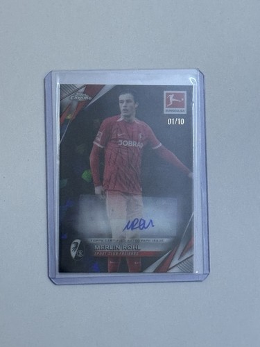 Merlin Röhl 2024 Topps Chrome Bundesliga Sapphire /10