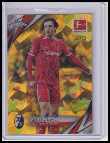Merlin Röhl 2024 Topps Chrome Sapphire Gold Sapphire /50