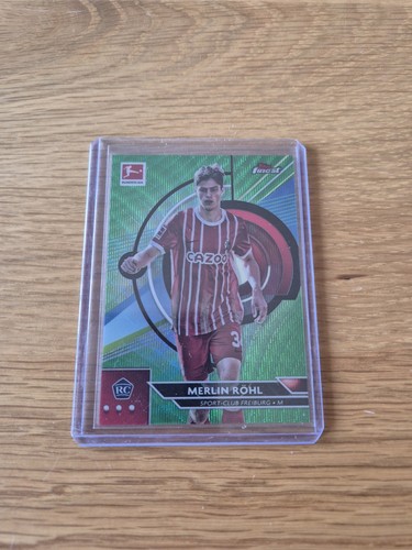 Merlin Röhl 2022 Topps Finest Green Refractor /99