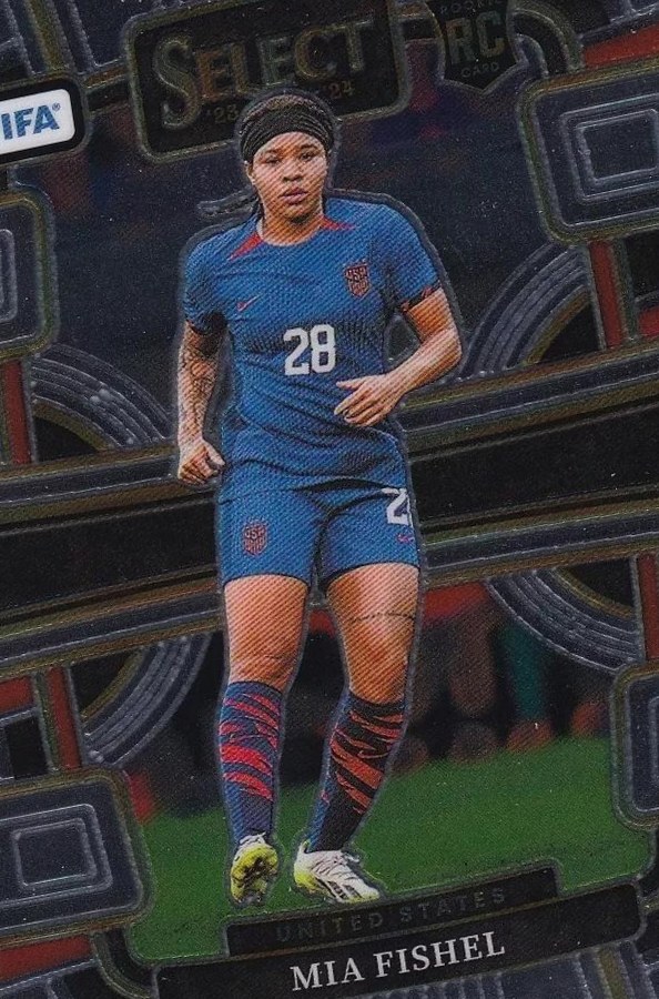 Mia Fishel 2023 Panini Select White /20