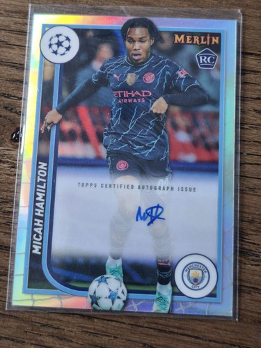 Micah Hamilton 2023 Topps Chrome Merlin Silver