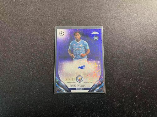 Micah Hamilton 2023 Topps Chrome Purple Speckle /299