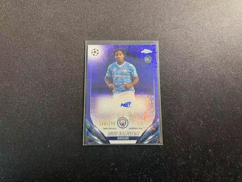 Micah Hamilton 2023 Topps Chrome Violet Speckle /299