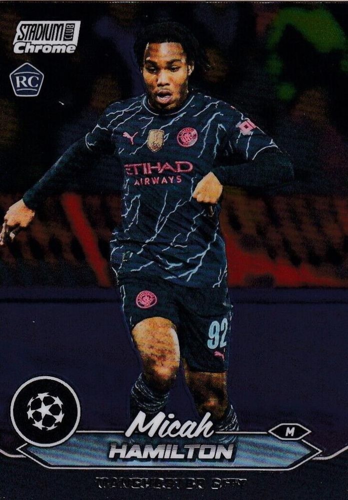 Micah Hamilton 2023 Topps Stadium Club Chrome UEFA Champions League