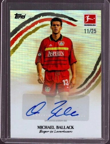 Michael Ballack 2025 Topps International Stars Orange /25