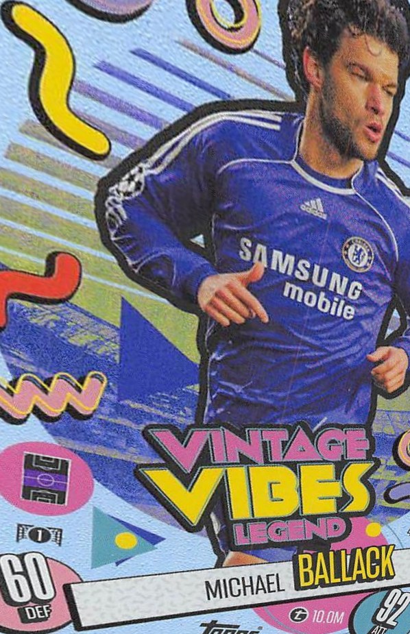 Michael Ballack 2024 Topps Match Attax UEFA Club Competitions