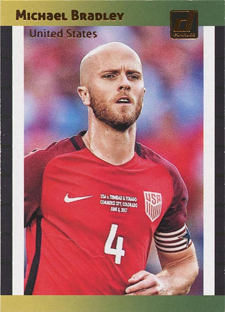Michael Bradley 2018 Panini Donruss Soccer 20