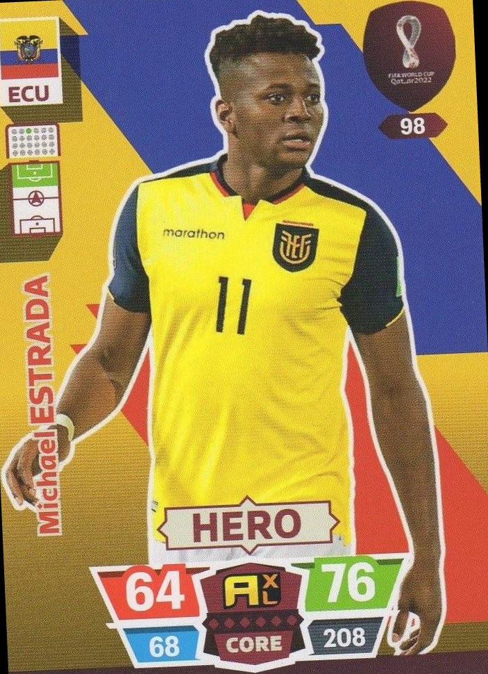 Michael Estrada 2022 Panini Adrenalyn XL FIFA World Cup