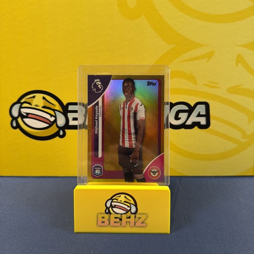 Michael Kayode 2026 Topps Premier League Gold Foil /50