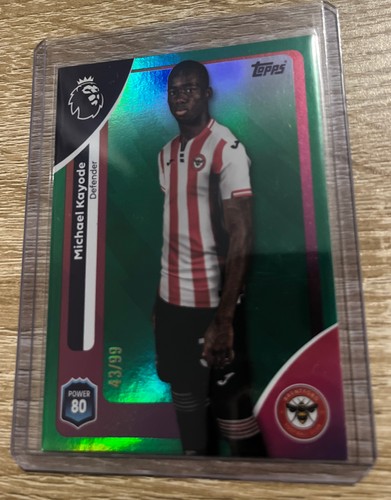 Michael Kayode 2026 Topps Premier League Green /99