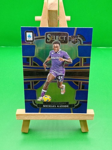 Michael Kayode 2023 Panini Select Blue Prizm