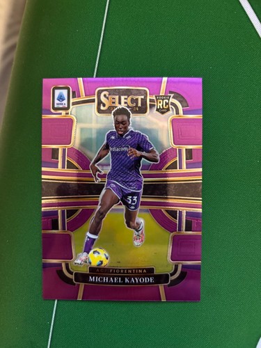 Michael Kayode 2024 Panini Select Terrace Purple Prizm /49