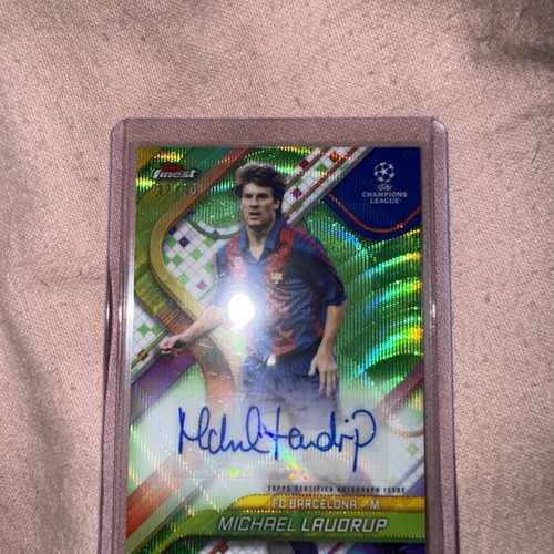 Michael Laudrup 2025 Topps Finest Green /99