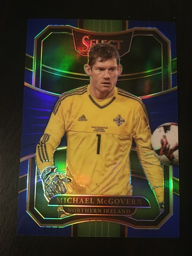 Michael McGovern 2017 Panini Select Blue /299