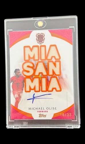 Michael Olise 2024 Topps 125 ans Bayern Anniversary /33