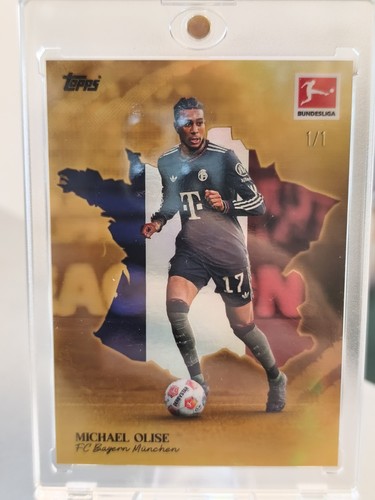 Michael Olise 2025 Topps Bundesliga 1/1
