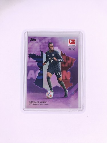 Michael Olise 2025 Topps Bundesliga /50