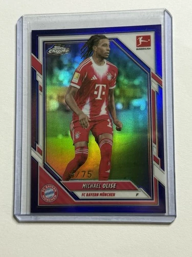 Michael Olise 2025 Topps Bundesliga Purple /75