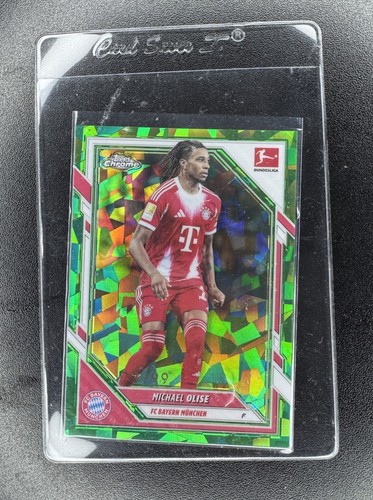 Michael Olise 2025 Topps Bundesliga Sapphire Green /99