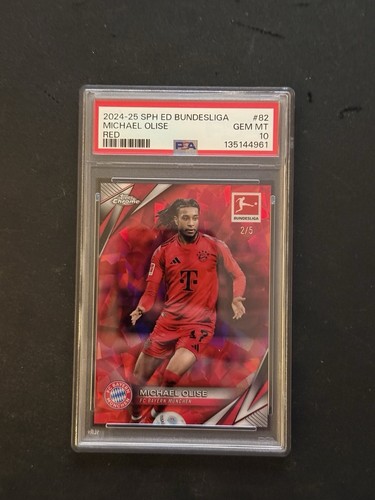 Michael Olise 2024 Topps Bundesliga Sapphire Sapphire /5
