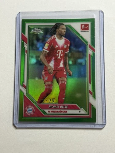 Michael Olise 2025 Topps Bundesliga Verde /99