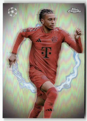 Michael Olise 2025 Topps Champions League Chrome Level 1
