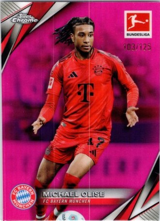 Michael Olise 2024 Topps Chrome /125