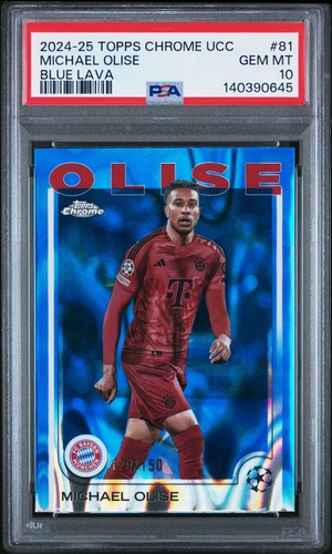 Michael Olise 2024 Topps Chrome /150