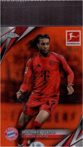 Michael Olise 2024 Topps Chrome /25