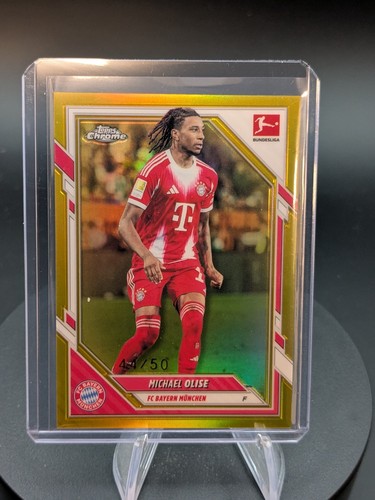 Michael Olise 2025 Topps Chrome /50