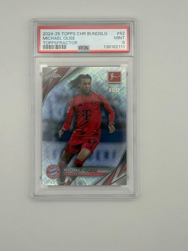 Michael Olise 2024 Topps Chrome /52