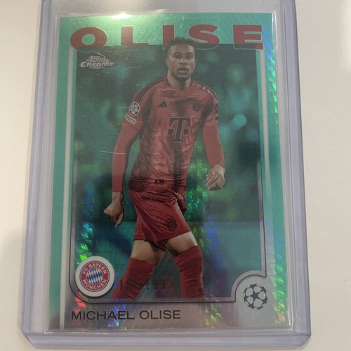 Michael Olise 2024 Topps Chrome Aqua /199